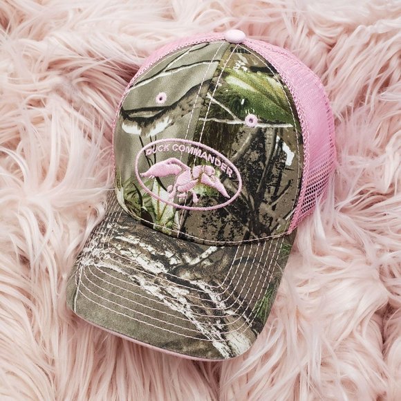 Headwear by The Game Accessories - Duck Commander Camo Trucker Hat